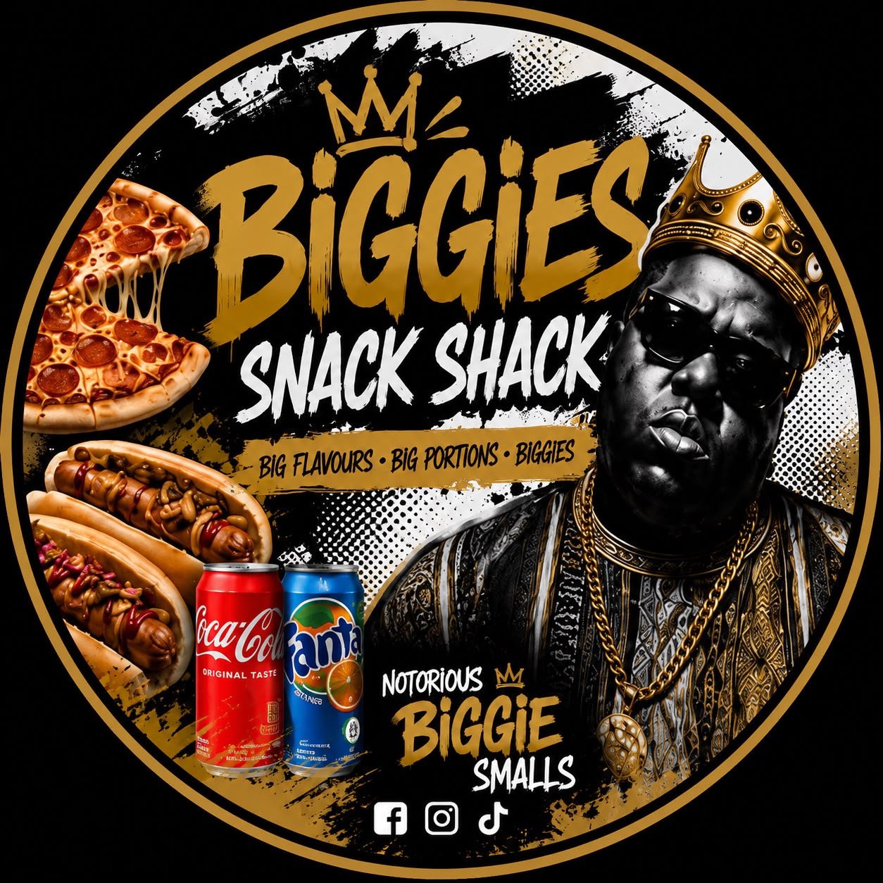 Biggies Snack Shack logo